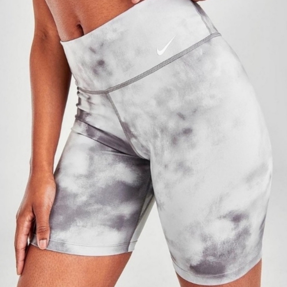 Nike Women's Icon Training Gray Athletic Bike Shorts